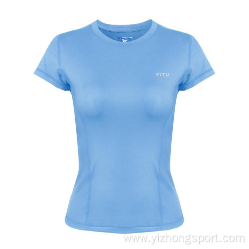 Moisture Wicking Dry Fit Womens T Shirt Breathable